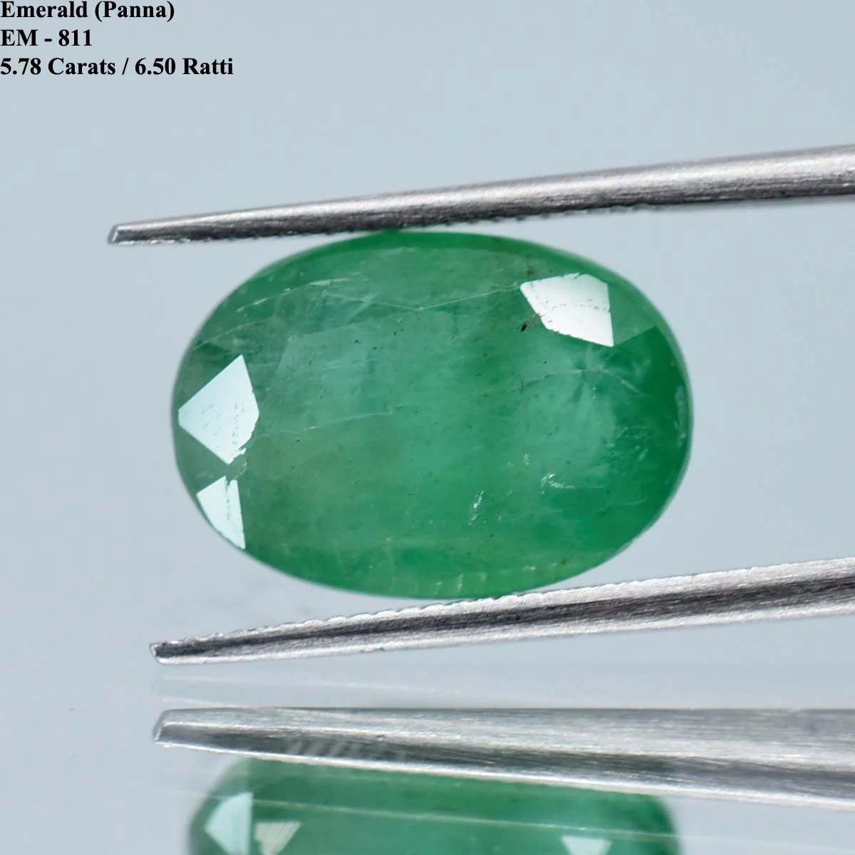 5.78 Carats Emerald ( 6.42 Ratti Panna ) - Image 2