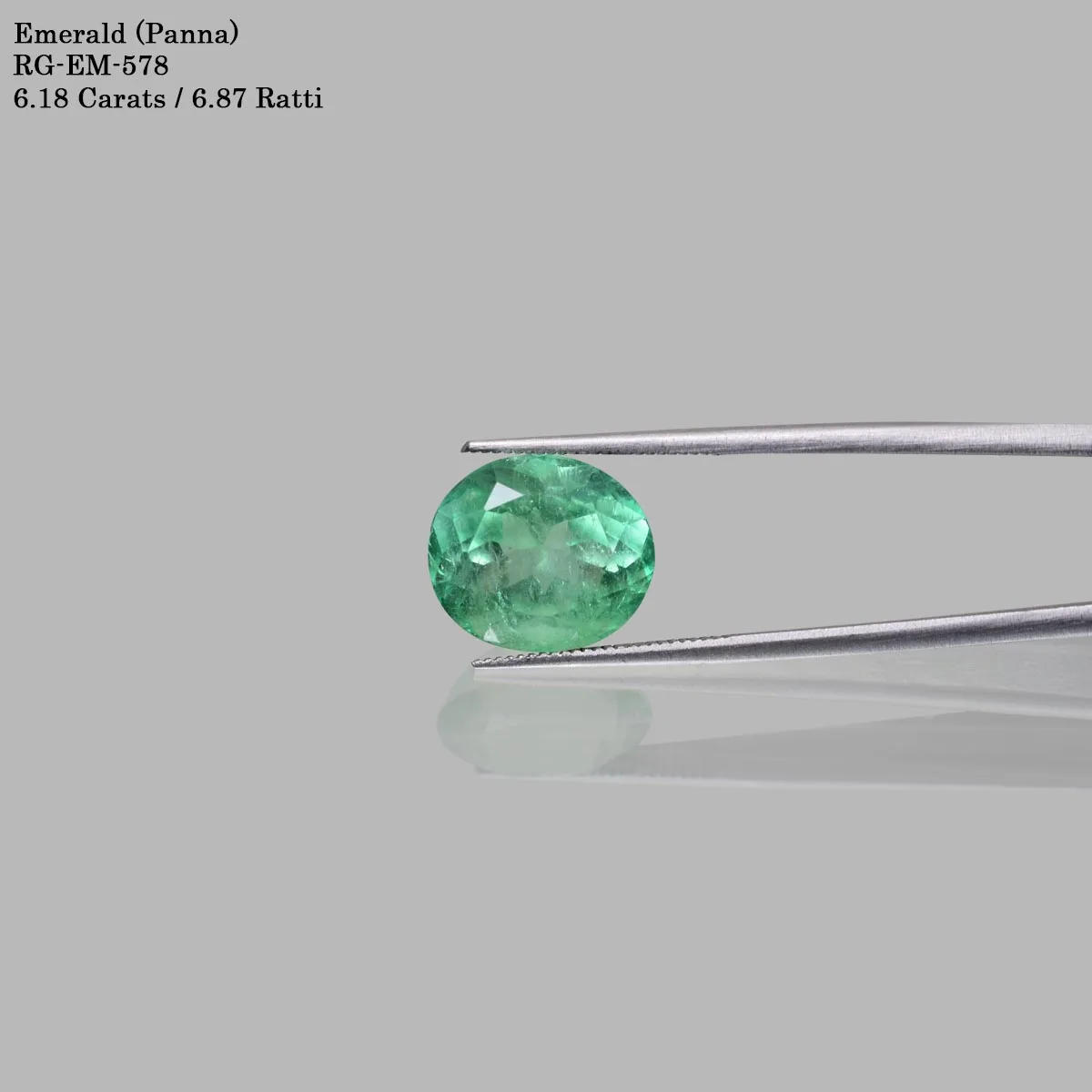 6.18 Carats Emerald ( 6.87 Ratti Panna ) - Image 2