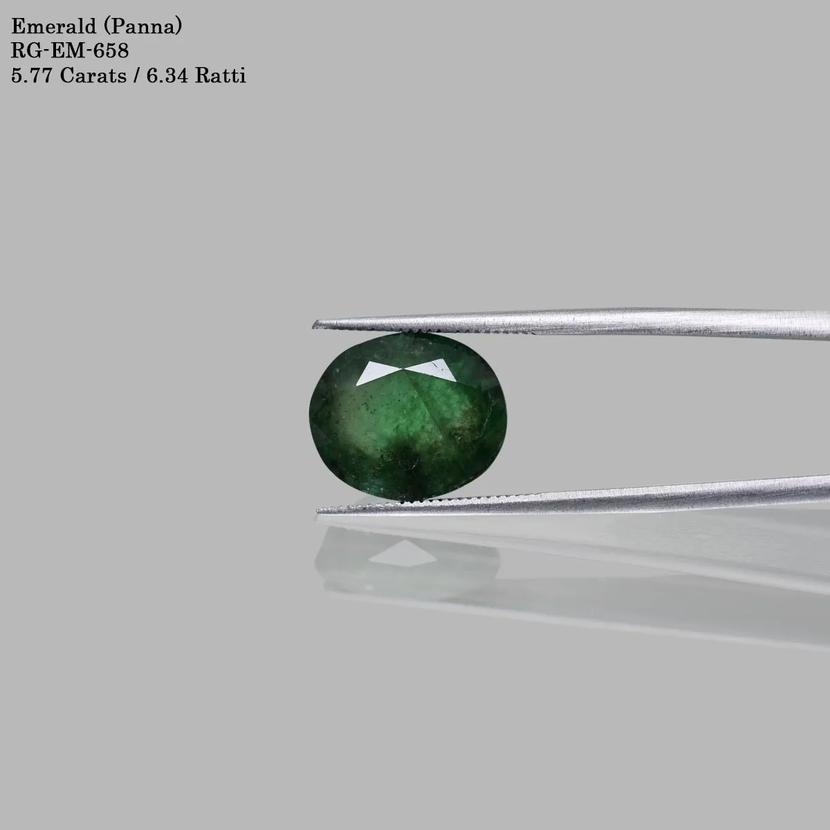 5.77 Carats Emerald ( 6.34 Ratti Panna ) - Image 2