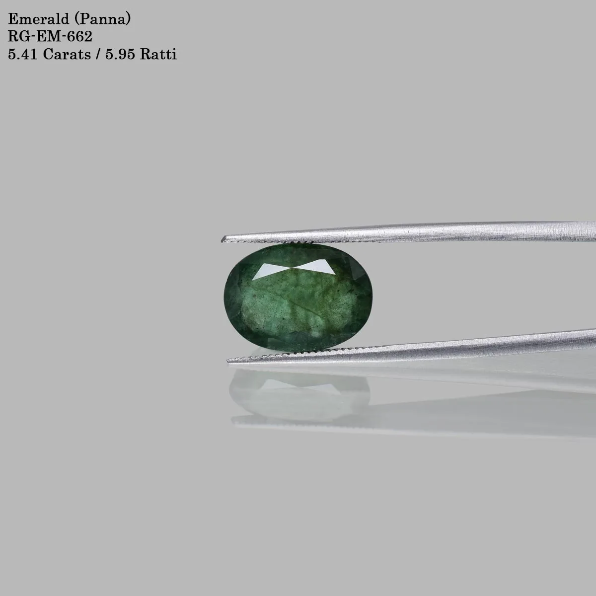 5.41 Carats Emerald ( 5.95 Ratti Panna ) - Image 2