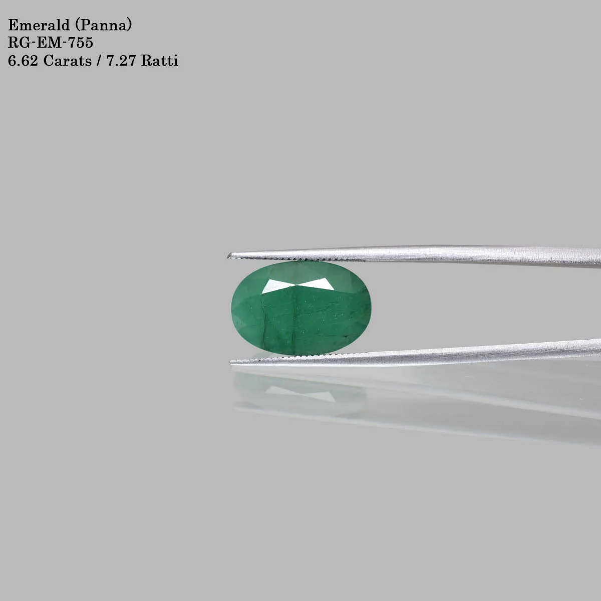 6.62 Carats Emerald ( 7.27 Ratti Panna ) - Image 2