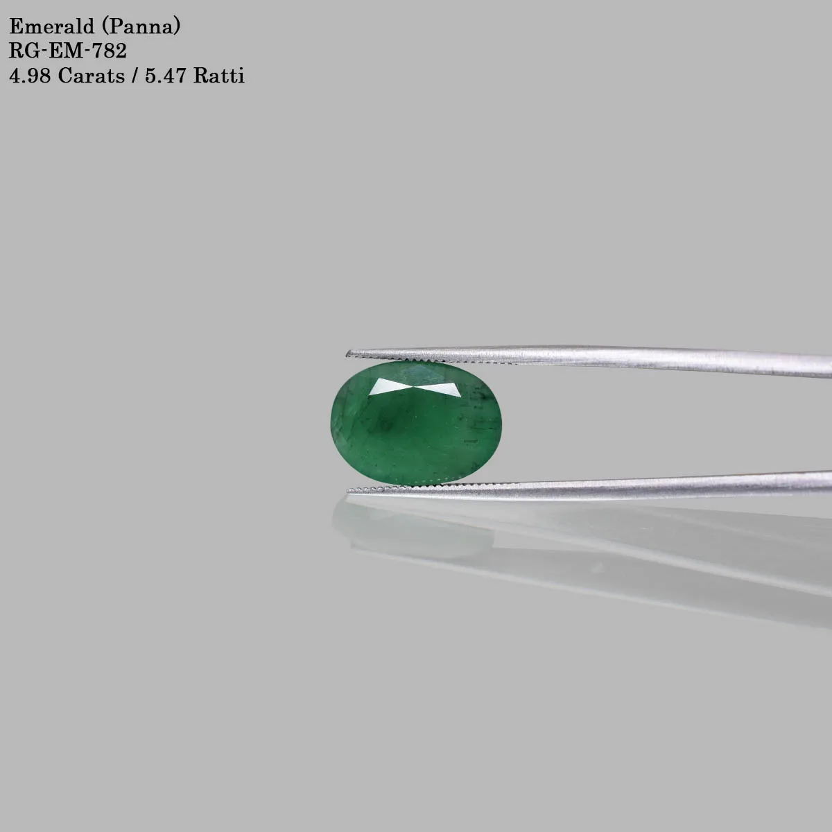 4.98 Carats Emerald ( 5.47 Ratti Panna ) - Image 2