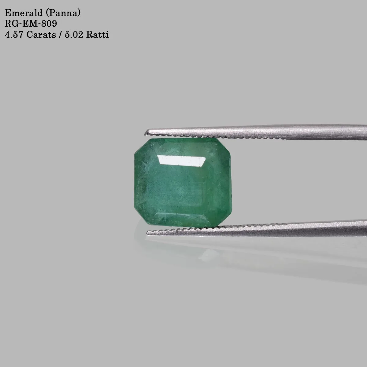 4.57 Carats Emerald ( 5.02 Ratti Panna ) - Image 2