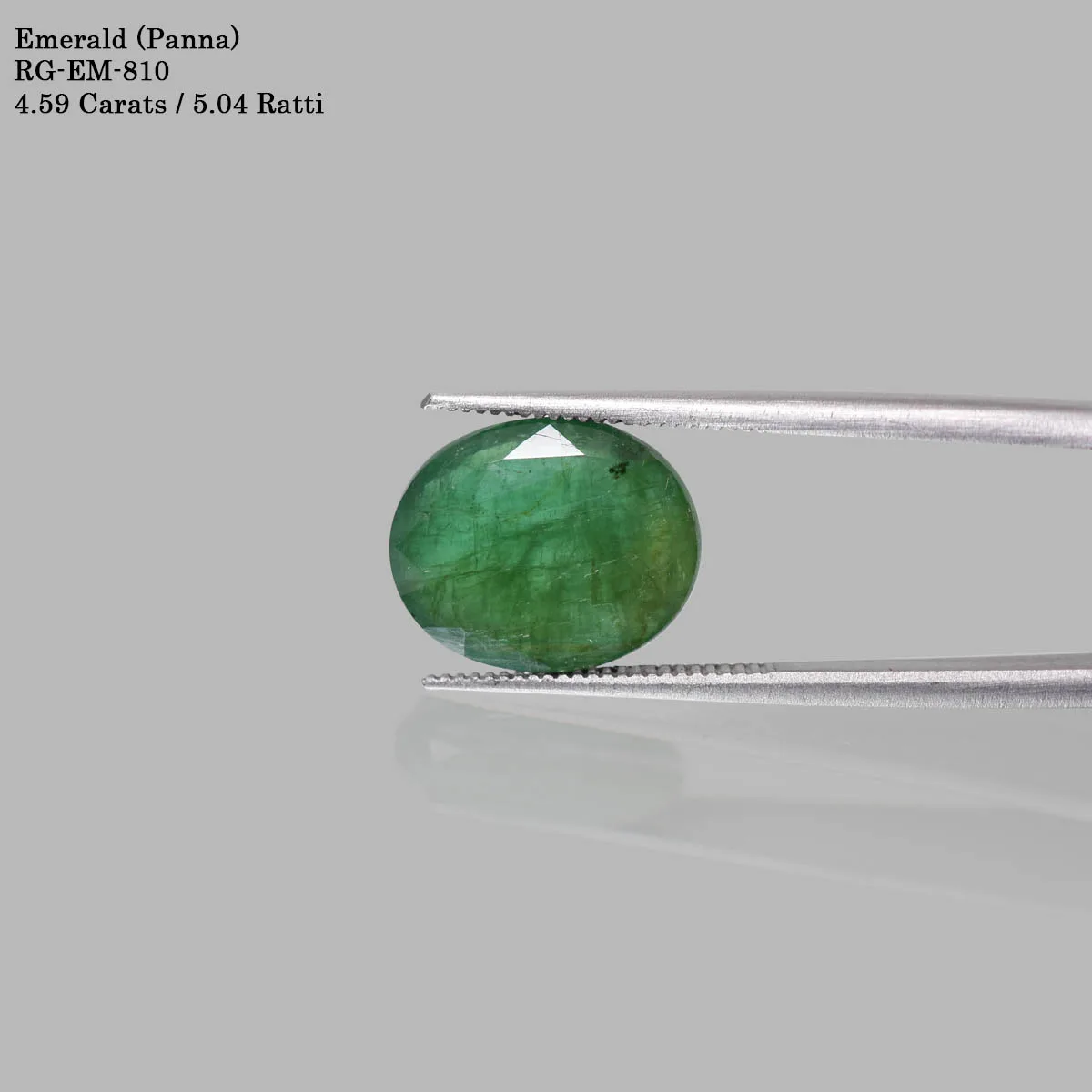 4.59 Carats Emerald ( 5.04 Ratti Panna ) - Image 2