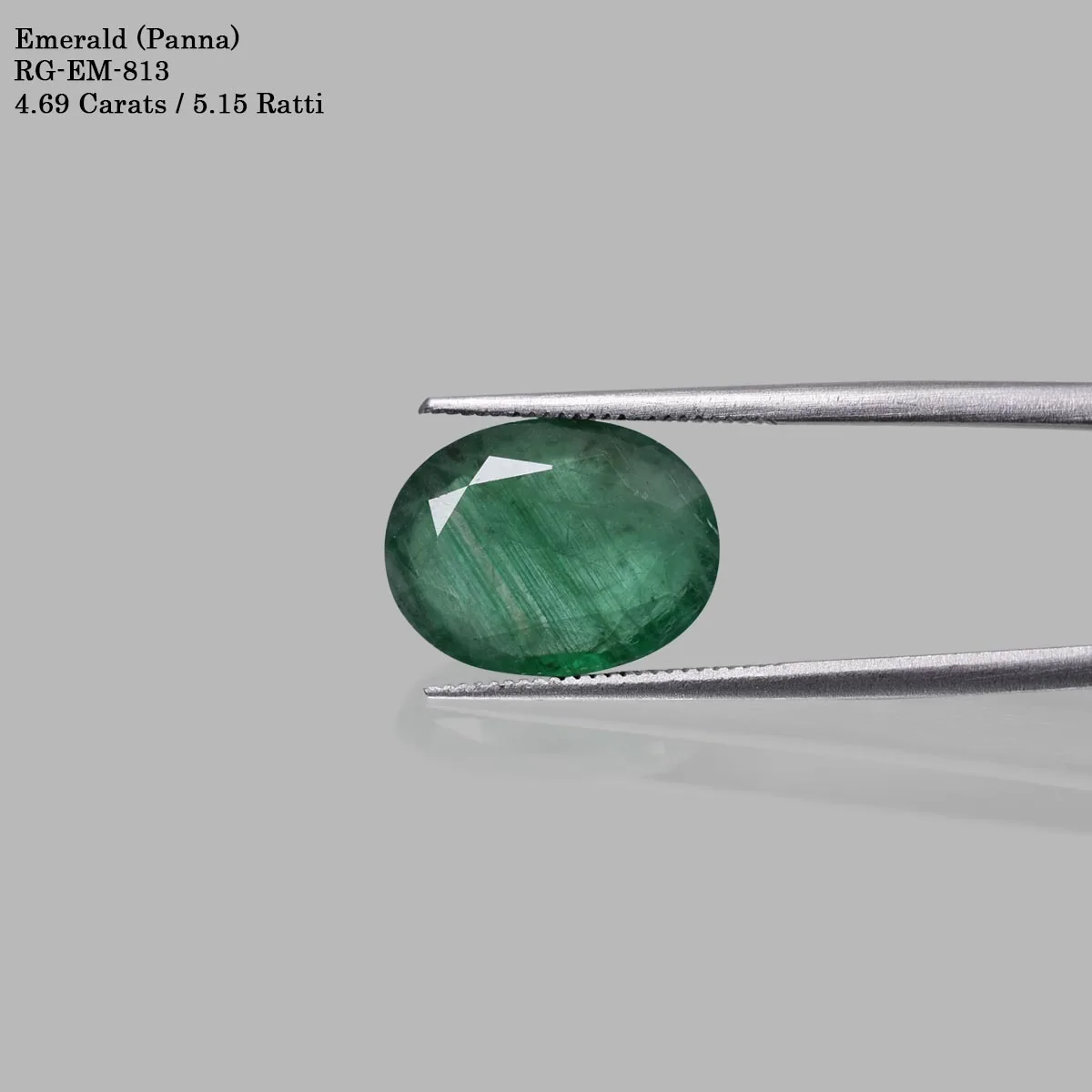4.69 Carats Emerald ( 5.15 Ratti Panna ) - Image 2