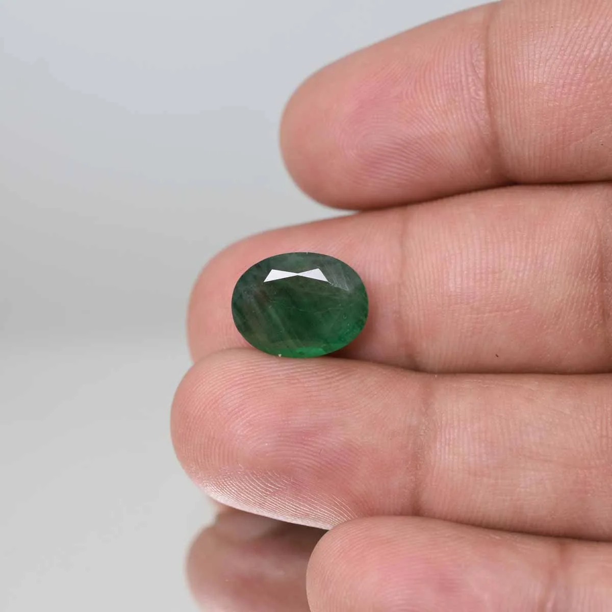 4.69 Carats Emerald ( 5.15 Ratti Panna ) - Image 4