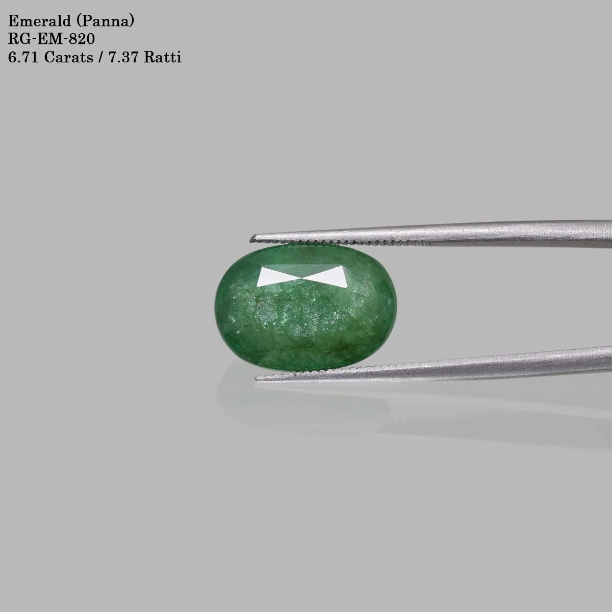 6.71 Carats Emerald ( 7.37 Ratti Panna ) - Image 2
