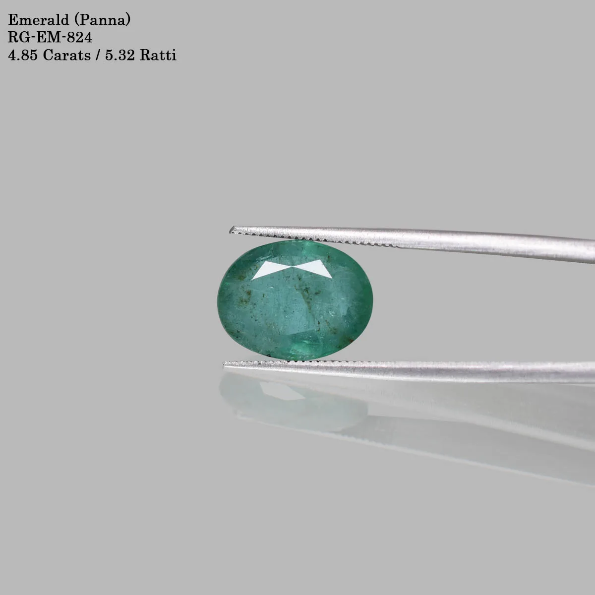 4.85 Carats Emerald ( 5.32 Ratti Panna ) - Image 2