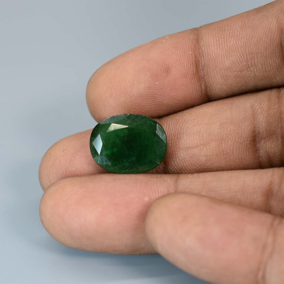6.3 Carats Brazilian Emerald 7 Ratti Panna Rajendra s Gems