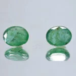 10.53 Carats Matching Emerald Pair ( 11.7 Ratti )