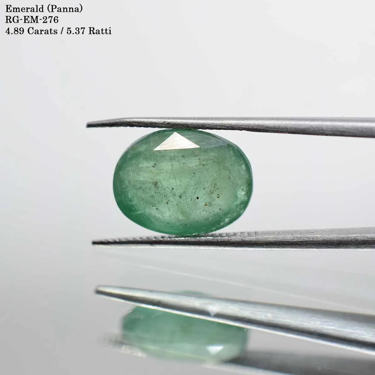 4.89 Carats Emerald ( 5.37 Ratti Panna ) - Image 2