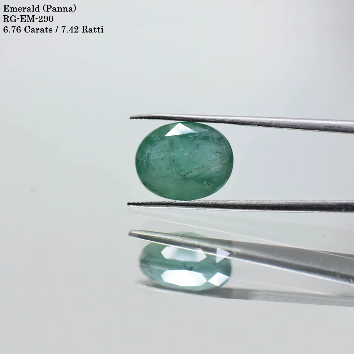 6.76 Carats Emerald ( 7.42 Ratti Panna ) - Image 2