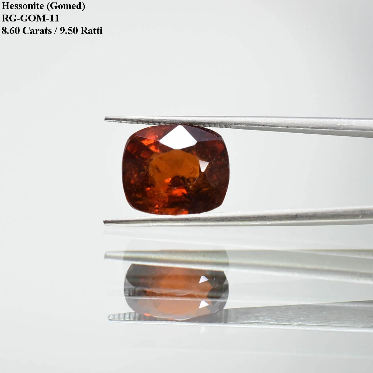 8.6 Carats Hessonite Garnet ( 9.55 Ratti Gomed ) 2