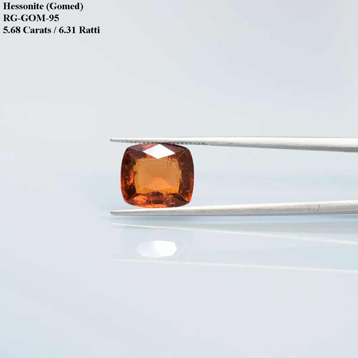 5.68 Carats Hessonite Garnet ( 6.31 Ratti Gomed ) - Image 2