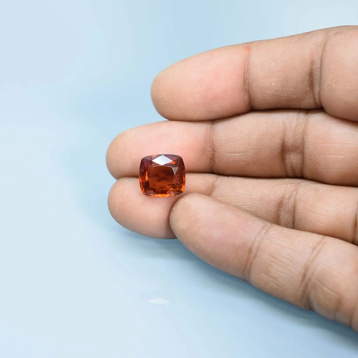 5.68 Carats Hessonite Garnet ( 6.31 Ratti Gomed ) - Image 4