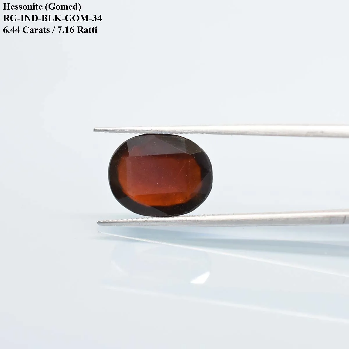 6.44 Carats Hessonite Garnet ( 7.15 Ratti Gomed ) - Image 2