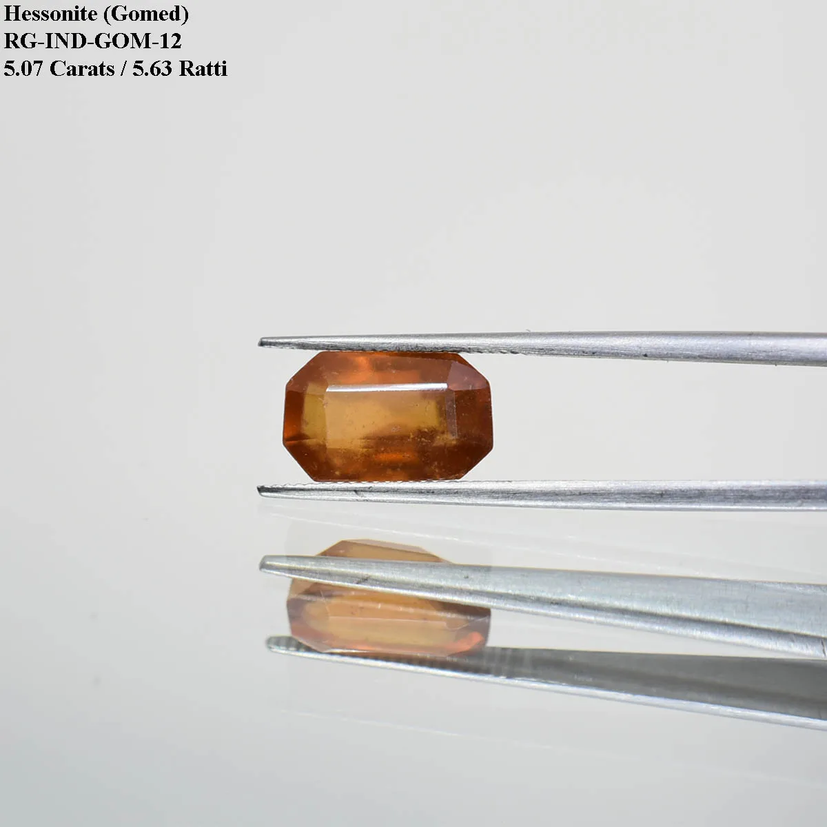 5.07 Carats Hessonite Garnet ( 5.63 Ratti Gomed ) - Image 2