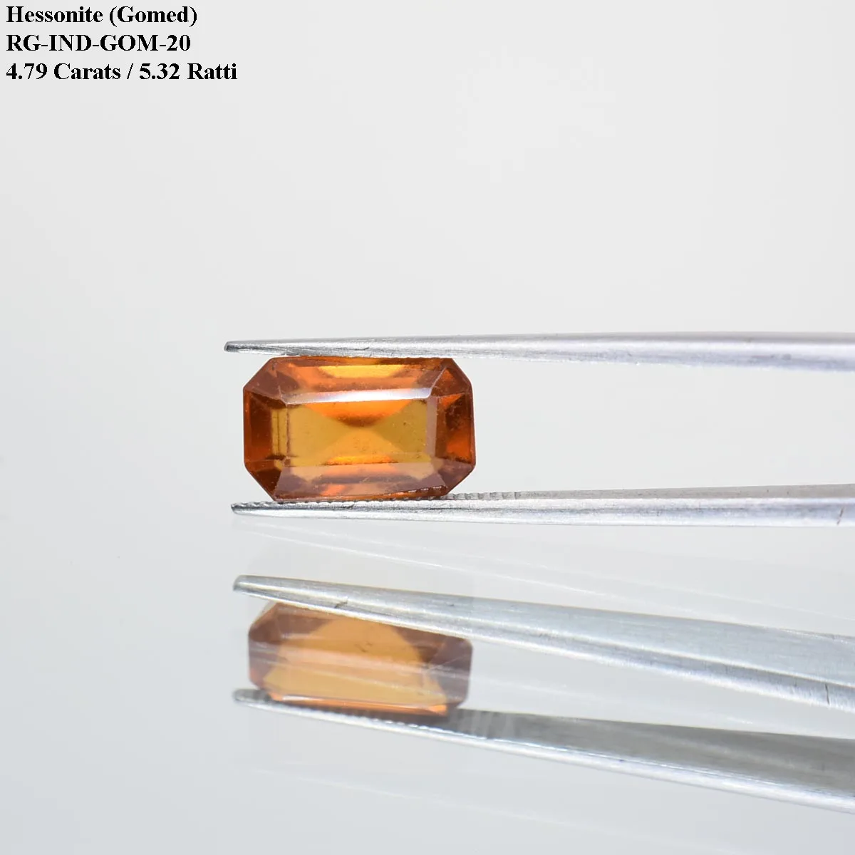 4.79 Carats Hessonite Garnet ( 5.32 Ratti Gomed ) - Image 2