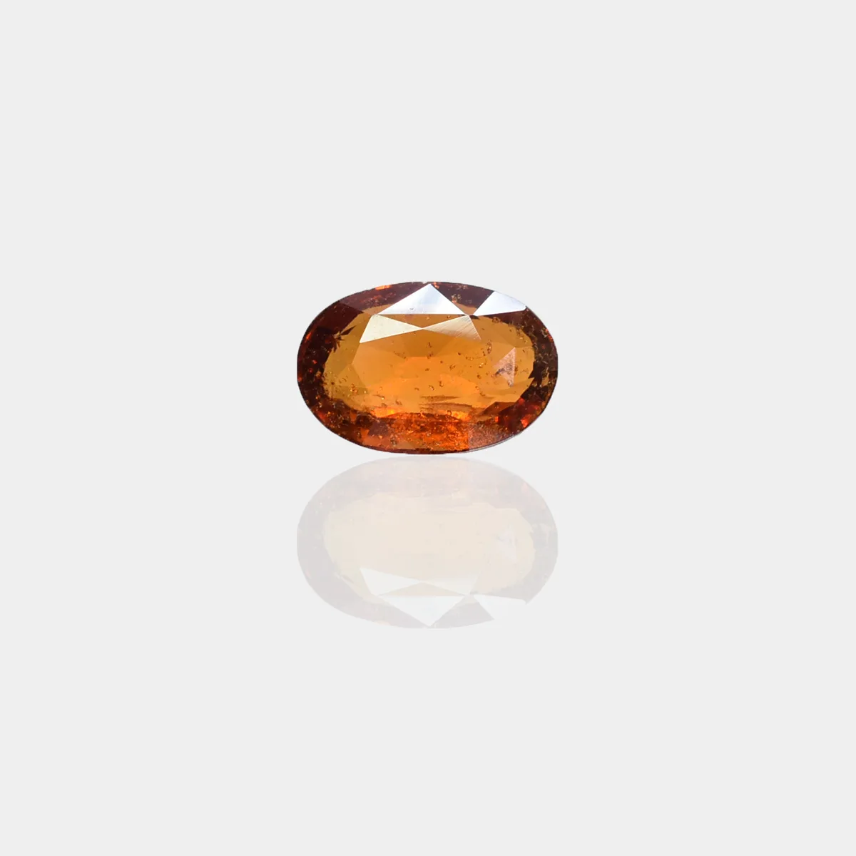 4.98 Carats Hessonite Garnet 5.53 Ratti Gomed Rajendra s Gems World Gemstone Dealer in New Delhi