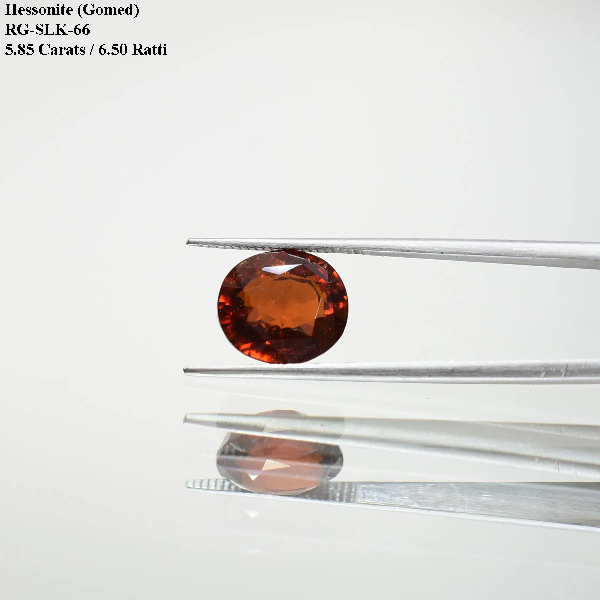 5.85 Carats Hessonite Garnet ( 6.5 Ratti Gomed ) - Image 2