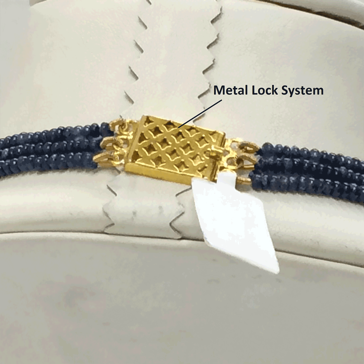 Pitambari Neelam Sterling Silver Bracelet (Design B2) | GemPundit