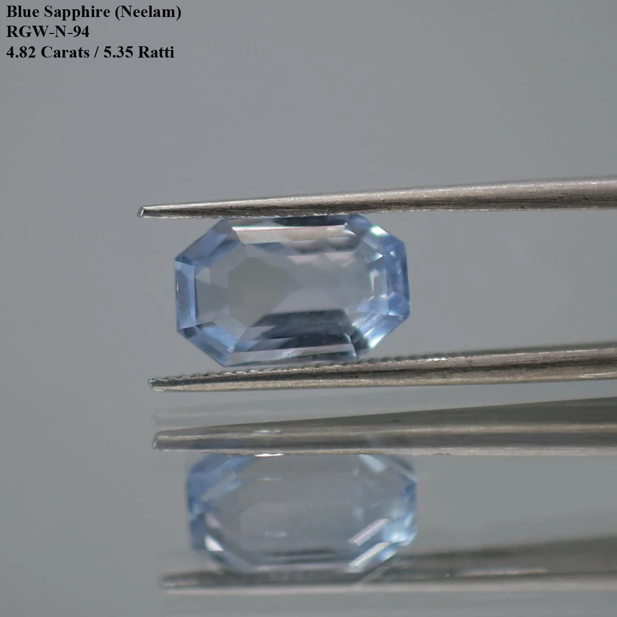 4.82 Carats Blue Sapphire ( 5.36 Ratti Neelam ) - Image 2