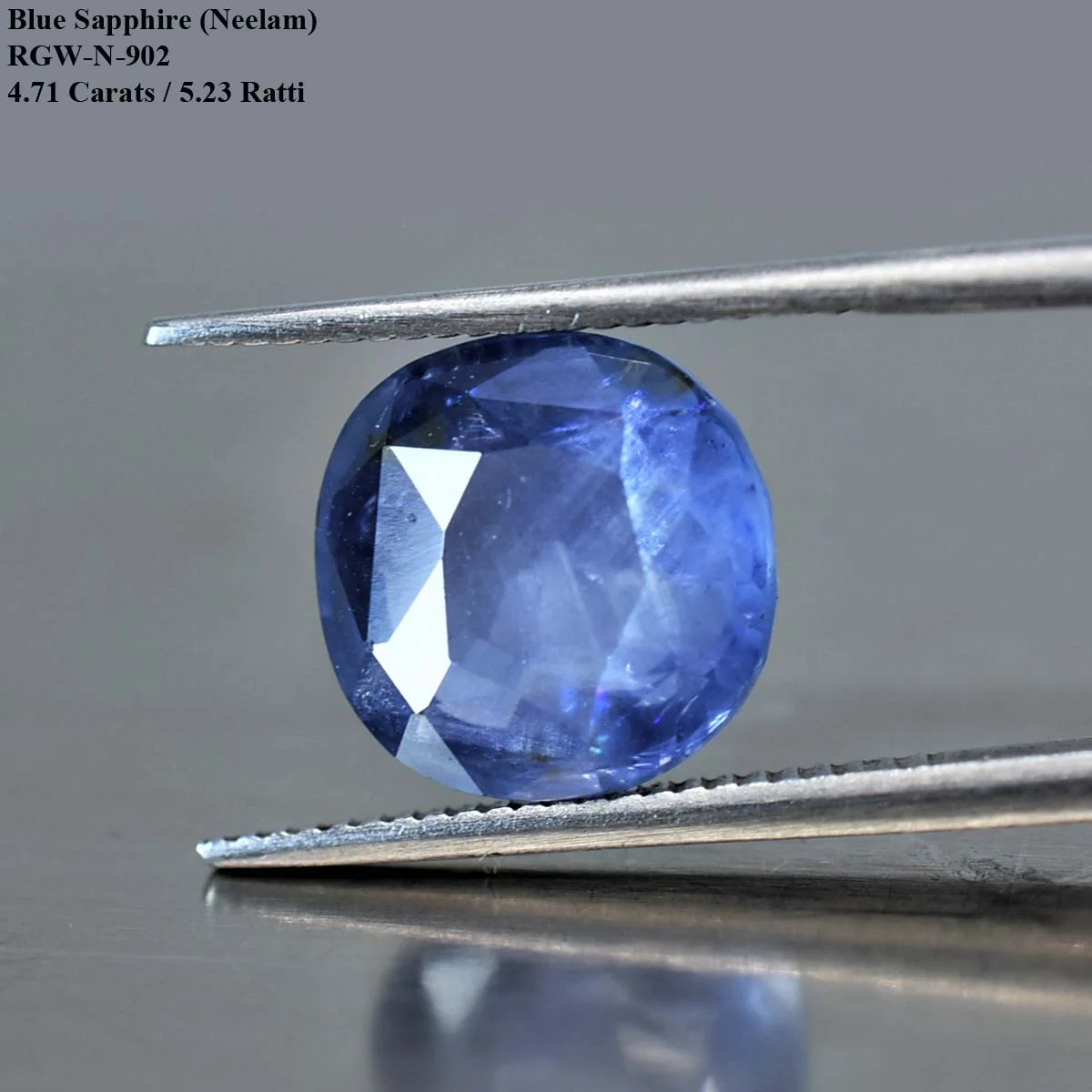 4.71 Carats Blue Saphhire ( 5.23 Ratti Neelam ) - Image 3