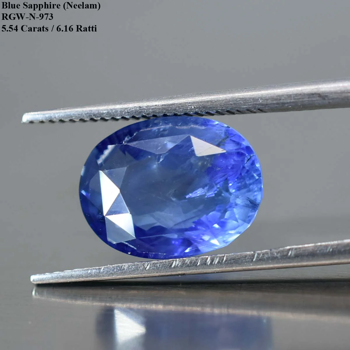 5.54 Carats Blue Saphhire ( 6.15 Ratti Neelam ) - Image 3