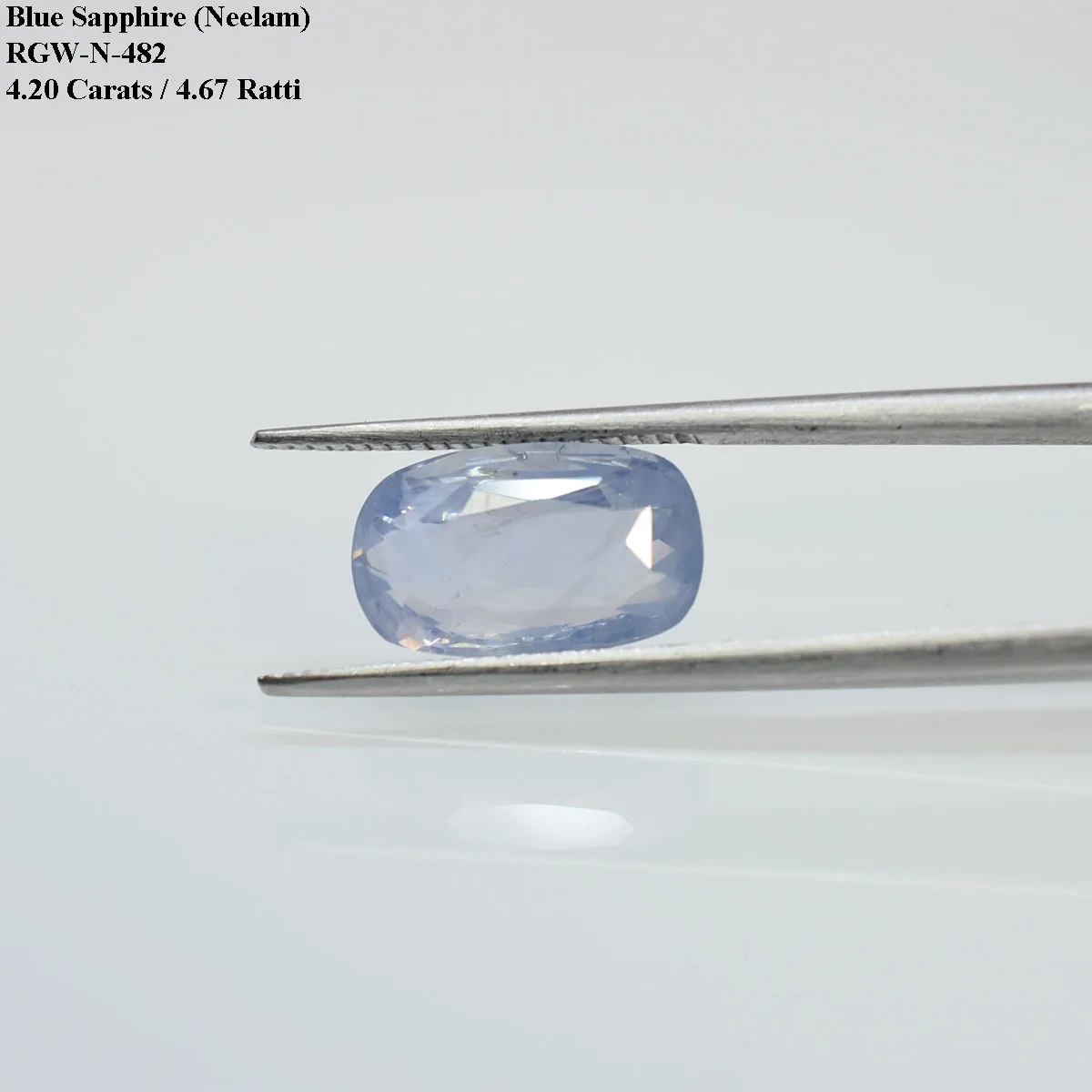 4.2 Carats Blue Sapphire ( 4.67 Ratti Neelam ) - Image 2