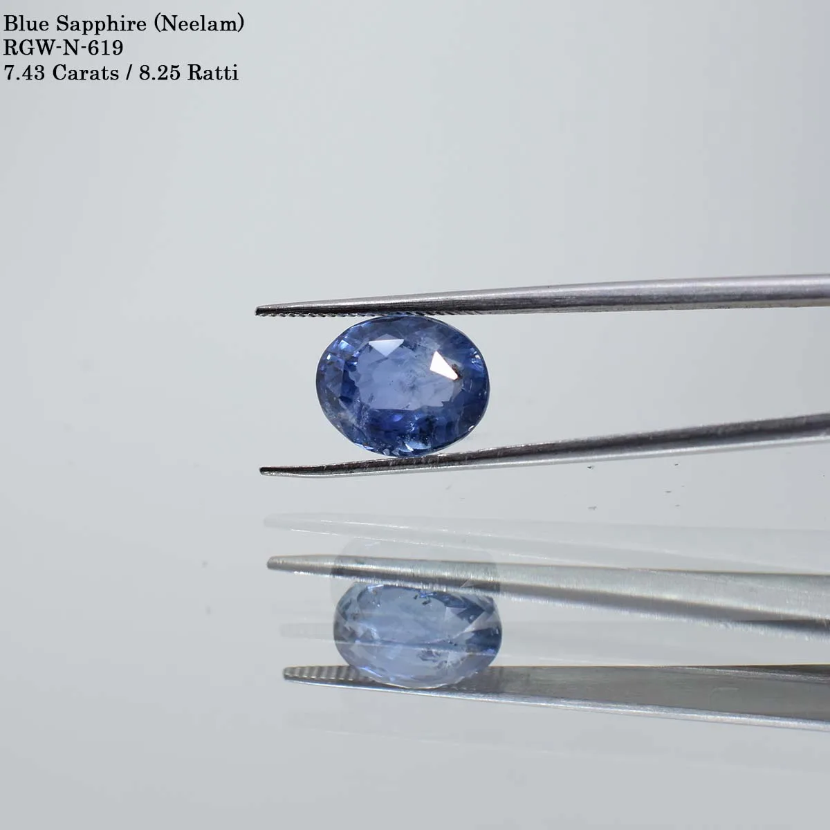 7.43 Carats Blue Sapphire ( 8.26 Ratti Neelam ) - Image 2