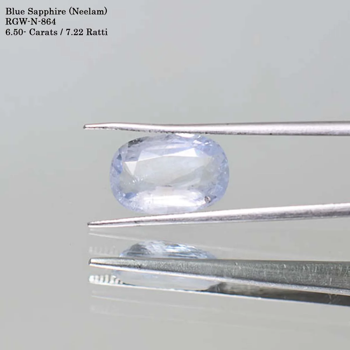 6.5 Carats Blue Sapphire ( 7.22 Ratti Neelam ) - Image 2