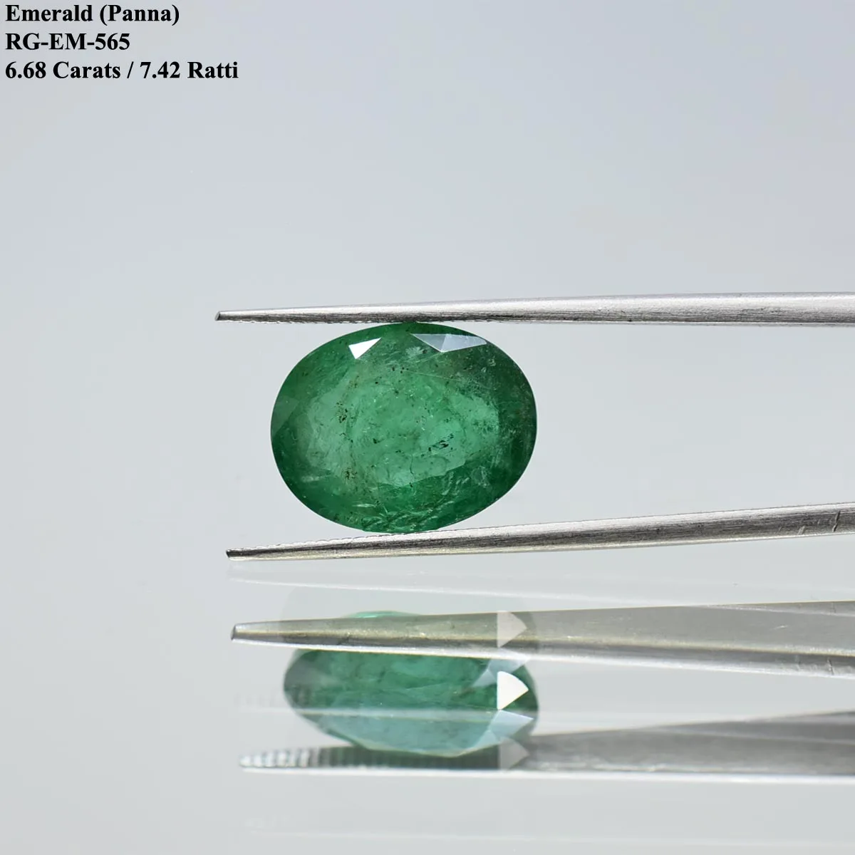 6.68 Carats Emerald ( 7.42 Ratti Panna ) 2