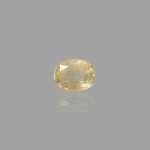 5.44 Carats  Yellow Sapphire ( 6.04 Ratti Pukhraj )