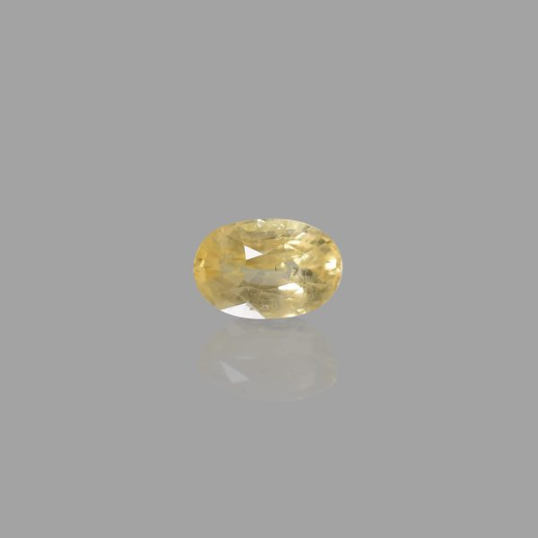 5.48 Carats  Yellow Sapphire ( 6.09 Ratti Pukhraj )