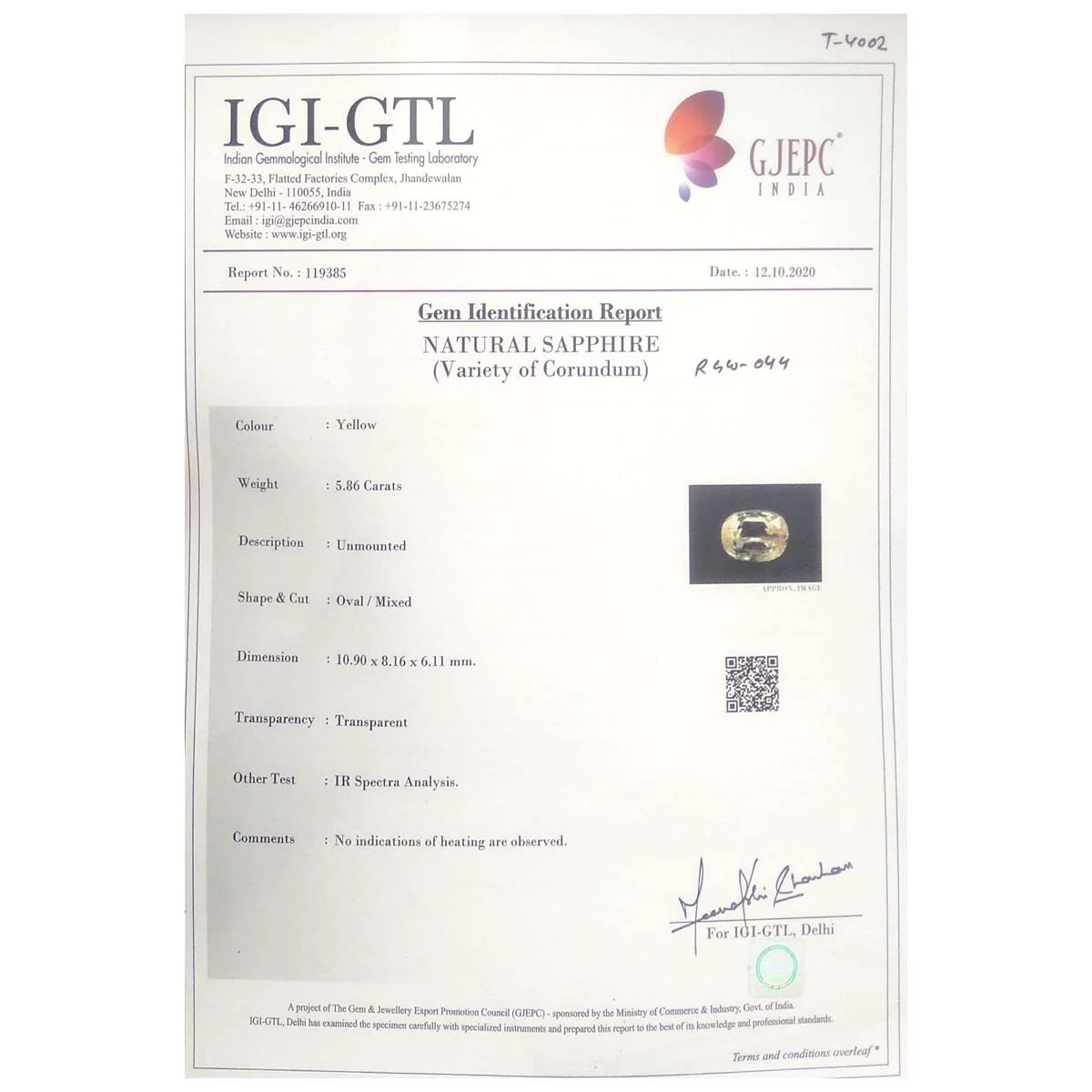 6.5 Ratti Pukhraj at Best Price in Delhi, India (100% Natural & Certified) - Image 4