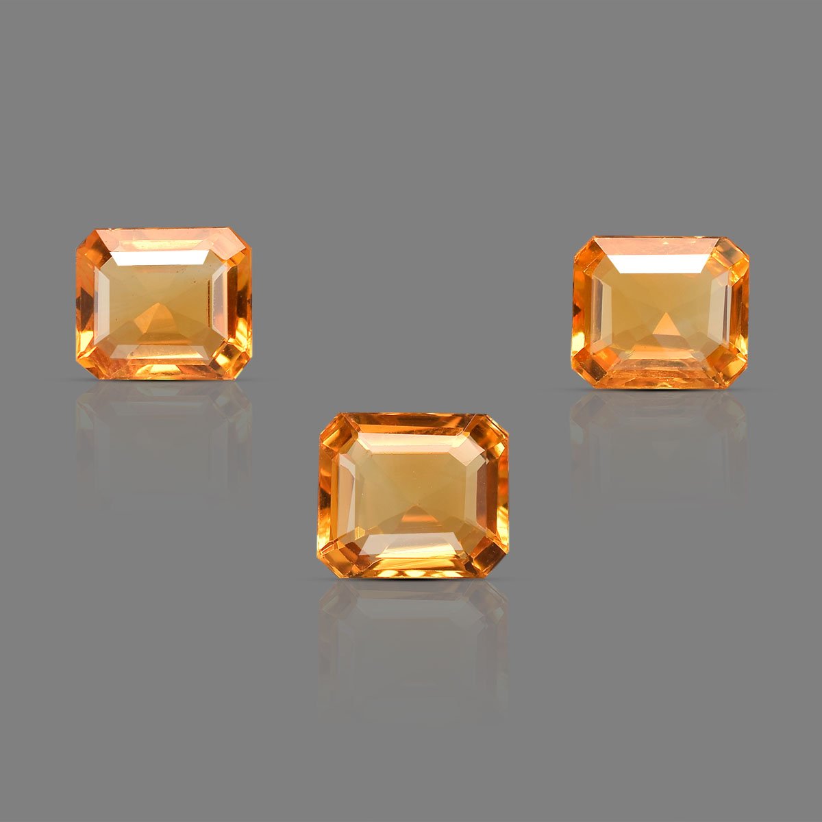 rg-citrin-octo-3pcs-carv-11-1 12.30 carats Citrine ( 13.67 ratti Sunela ) 3 pcs Set - Image 1