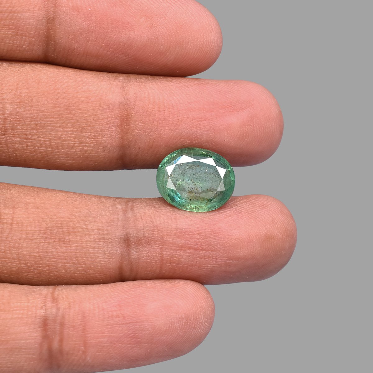 rg-em-651-5 8.36 Carats Emerald ( 9.29 Ratti Panna ) - Image 5