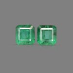 7.62 Carats Matching Emerald Pair ( 8.47 Ratti )