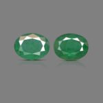 7.68 Carats Matching Emerald Pair ( 8.53 Ratti )