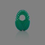 Natural Green Onyx Handcrafted Carved Stone