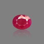4.97 carats Ruby Heated ( 5.5 ratti Manik )