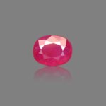 5.02 carats Ruby Heated ( 5.5 ratti Manik )