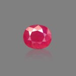 5.67 carats Ruby Heated ( 6.3 ratti Manik )