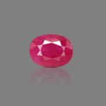 5.77 carats Ruby Heated ( 6.41 ratti Manik )