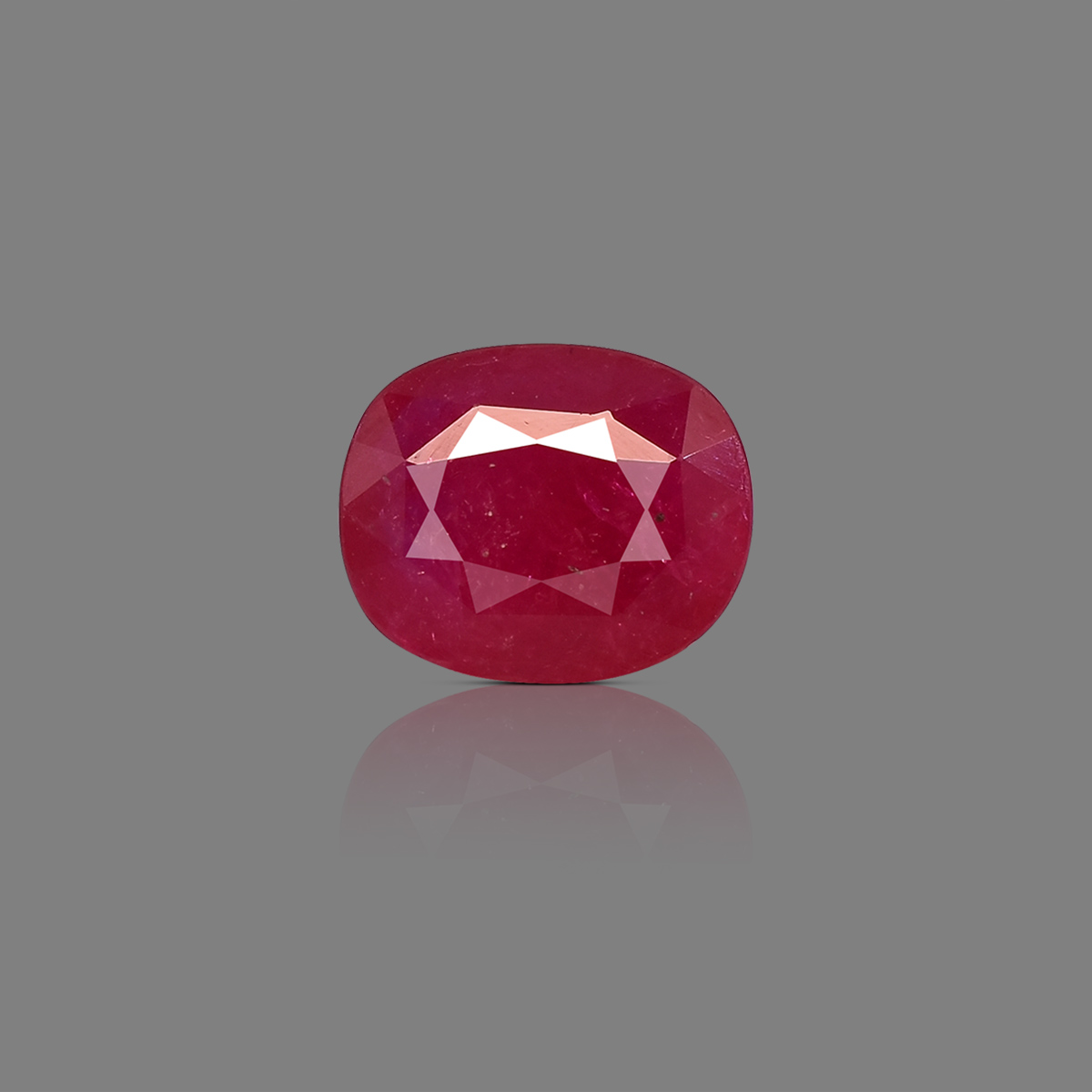 rg-mfc-ry-113-1 5.75 carats Ruby Heated ( 6.39 ratti Manik ) - Image 1