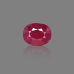 5.48 carats Ruby Heated ( 6.09 ratti Manik )