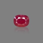 5.56 carats Ruby Heated ( 6.18 ratti Manik )
