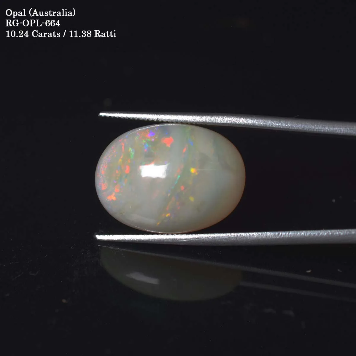 10.24 Carats Opal ( 11.38 Ratti Dudhiya Patthar ) - Image 2