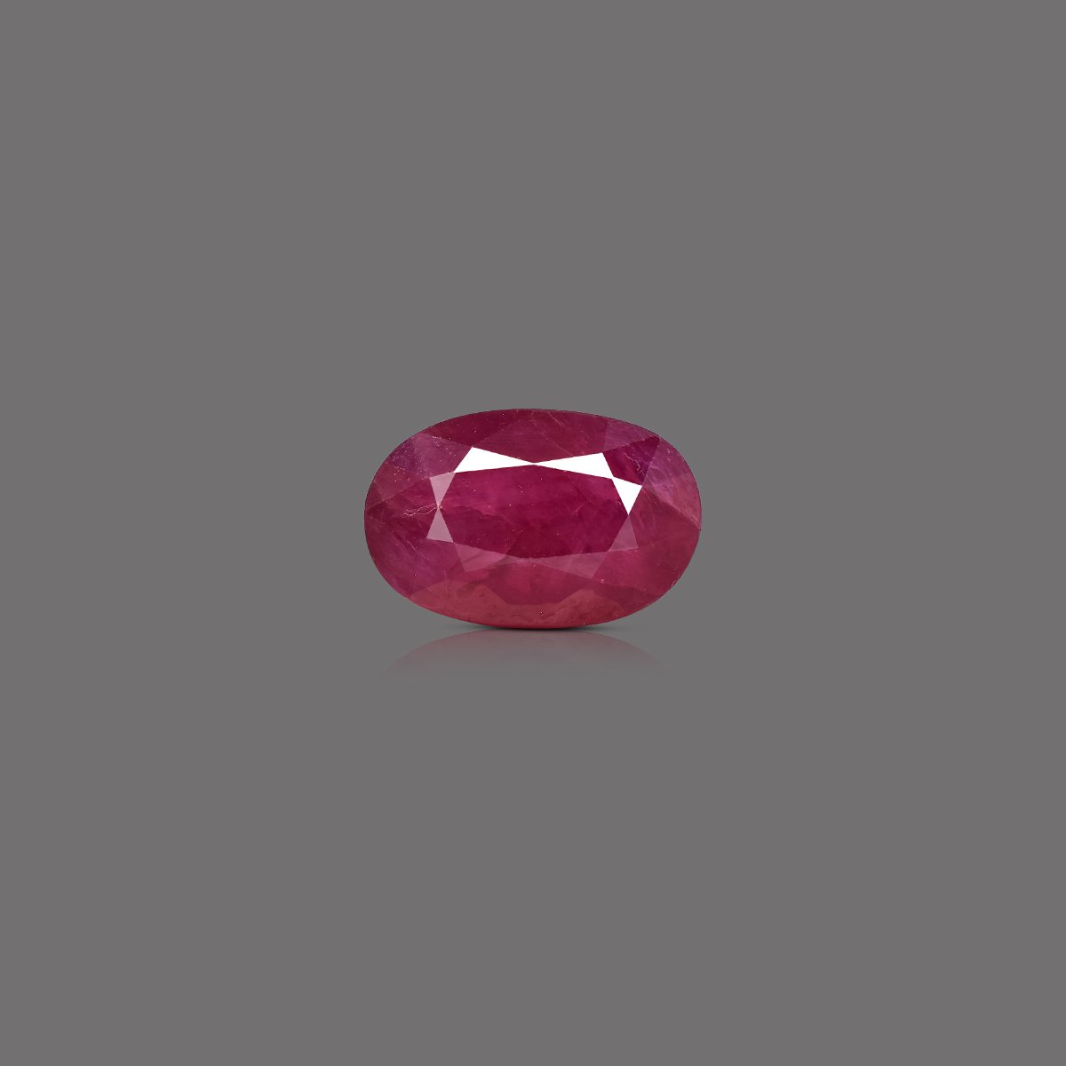 rg-ry-moz-7-1 4.88 Carats Ruby ( 5.42 Ratti Manik ) - Image 1
