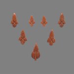Natural Sun Stone Handcrafted Carving Set